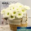 8 cores estilo europeu estilo artificial margarida flores de seda falsa floricultura festa de casamento arranjo casa decoração