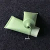 50ml Frost Plastic Soft Bottle Matte Green 50g Cosmetic Cream Facial Cleanser Container Toothpaste Lotion Tube