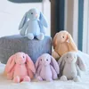 Easter Bunny 12inch 30cm Plush Filled Toy Creative Doll Soft Long Ear Rabbit Animal Kids Baby Valentines Day Birthday Gift EE