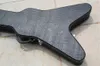 Factory Custom Black Electric Guitar Hardcase/Bag for V Shape guitar,Can be Custom Inside