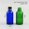 20 X 30cc bottiglia di olio essenziale ambra trasparente 30ml vetro flint con tappo a vite riduttore orifizio cosmetico 1 oz