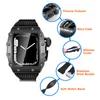 Liga de liga premium Casos de vidro temperado Kit Mod Kit para Apple Watch Series 7 6 5 4 SE 44mm 45mm5118285