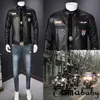 2020 Mens Leather Jackor Fall Winter Coat Men Faux Coats Biker Motorcykel Man Klassisk Jacka Toppkvalitet Plus Storlek LJ201029