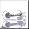 Catcher de cinzas de 14 mm para narguilé de 45 graus Cabeça de chuveiro Percolator Wigwag em linha de caule 18mm de 18 mm grossa Ashcatcher2789324