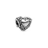 Fine jewelry Authentic 925 Sterling Silver Bead Fit Pandora Charm Bracelets Love Heart Mother's Day Rose Gold Fastener Safety317P