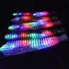 Clignotant Light Up Bow Tie Cravate LED Femme Homme Parti Paillettes Décoration Cadeau Halloween Anniversaire Noël Noël Y201006