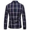 Riinr Brand Autunno Uomo Casual Blazer Suit Mens Cotton Suit Jacket Slim Fit Mens Classic Smart Casual Blazer per uomo 201104