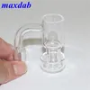 Smoking Terp Vacuum Quartz Banger nail OD 25mm 14mm 18mm Female & Male Quart Bangers Domeless Terps Slurper Up Oil Nails Dab Tool