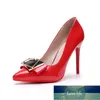 Dress Shoes Europe Sexy Women Red Bottom High Heels Pumps Spring/Autumn Pointed Thin Slip-on Woman Party