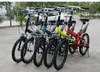20 pouces vélo pliant vélo Absorption des chocs VTT Portable hommes et femmes multi-vitesses urbain route vélos de ville