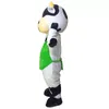 Halloween Milk Cow Mascot Kostuum Top Kwaliteit Strilder Karakter Outfits Outfits voor volwassenen Kerstmis Buiten themafeest Volwassenen Outfitpak