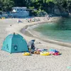 Tende e pensiline Portatile Bambini Tenda Playhouse Pieghevole Wigwam Camping Campeggio Spiaggia all'aperto Beach Bambini Pink Princess Castle Decor1