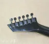 2022 Article black and white V ALEXI dovetail electric guitar - SCYTHE purple guitar