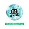 Luminous Moon Wall Sticker For Kids Room Halloween Decoration Sticker Luminous Castle Wall Decal Bedroom Glow In The Dark Stickers GGE2164