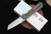 Chris Reeve Sebenza 21 taktisches Klappmesser Tanto D2 Titangriff Outdoor-Selbstverteidigung Jagdtaschenmesser Utility EDC BM42 UT85 BM535