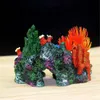 Resina Coral Plant Shell Reef Mountain Cave rium Decor Fish Tank Decorazione Accessori per Y200917