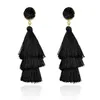 Line Tassel Layered Earrings Arrings Big Dangle Drop Ear Rings for Women Fashion Jewelry Gift Will and Sandy