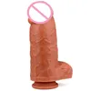 NXY Dildos Anal Toys Super Thick Silicone Penis Female Masturbation Device Plug Stallion Adult Fun Products 0225