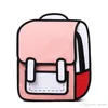 Мультфильм школа рюкзак дети девушки и мальчики рисуют квадратную сумку комикс knapsack bolos школьная сумка для подростка