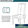 Velvet Dining Chair Cover Spandex Elastic Chair Slipcover Case for Chairs