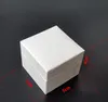 Classical White square Jewelry Packaging Original Boxes for Pandora Charms Black velvet Ring Earrings Display Jewelry Box