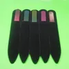 CRYSTAL GLASS NAIL FILE with Protective BLACK SLEEVE 5 12quot COLOR6143536