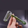 Mini Glass Hammer Bongs Arm Percolator Portable Rökning Vattensked Rör Bubbler Glas Tobak Bongs Dry Herb Pipes