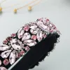 Geometric Crystal Headband for Woman Elegant Sparkly Rhinestone Hairband Female Party Hair Accessories