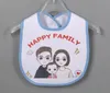 10pcs 24X37.5cm Sublimation Blank Baby Bib DIY Thermal Transfer Baby Burp Cloths Waterproof Bib