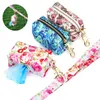 Portable Dog Training Snack Bag Fashion Printed Outdoor Dog Travel Treat Bag For Snack Whistle Key Garbage Bags Pet jllSan