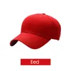 Bomull Baseball Cap Koreansk version av Mäns och Kvinnors Hat Broderi Anpassad Solid Färg Kepsar Hattar