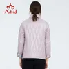 Astrid printemps mode femmes courtes manteau col montant haute qualité femme Outwear tendance Urban Thin Jacket ZM-9423 201127