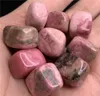 Beautiful Natural Rhodonite Squar Cube Crystal Tumbled Stone Gemstone Good Polished Crystal Healin jllama