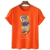 24 Ny Little Bear Tshirt Designer Trendy T Shirts Bear Shirt Mens Womens Polo T-Shirt Grafisk björn Tryckt man Casual Tshirt Luxury Short Sleeve Clothing 3116