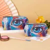 Nxy Cosmetic Bags Fudeam Lederen Print Patroon Vrouwen Waterdichte Cosmetische Tas Toilettas Organiseren Storagetravel Draagbare Make Up Vrouwelijke 220302