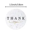 1.5inch 500pcs Thank You Paper Adhesive Stickers Labels Wedding Party Gift Bag Baking Envelope Box Decoration