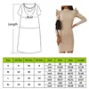 Casual Sukienki 2021 Kobiety Sheath Bodycon Sukienka Okrągły Neck Bubble Sleeve Solid Color Slim Fit Sexy Długie Długie Talii Sukienki1