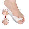 Thumb Valgus Protector Foot Fingers Toe Separator Silikon Två Hole Toe Separator Feet Health Care