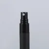 2 ml 3 ml 4 ml 5 ml bouteilles d'échantillon de parfum en plastique noir avec pompe de pulvérisation stylo vaporisateur mini flacons de parfum LX3423