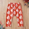 Pantalons de bébé de Noël imprimés pour bébés garçons pantalons pour tout-petits filles PP pantalons de Noël pour enfants vêtements Boutique vêtements pour bébés 4 modèles DW5993