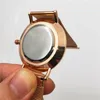 Mavis Hare Ocean Series Real Abalone Shell Mesh horloges Dames polshorloges met roestvrijstalen mesh armband 3 atm waterdicht 2017701214