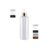 300ml x 20 Colored Refillable Cosmetic Bottles With Gold Mist Sprayer Pump Gray Transparent Bottle For Perfumr Liquid Medecine