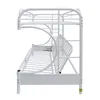 US Stock Bedroom Furniture Bunk Bed (Twin/Full/Futon) in White 02091WH a15207C