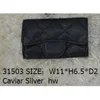 Liujingang8 31503 feminino preto pele de cordeiro caviar couro porta-chaves pequena bolsa para carteiras chave porta-cartões de identificação carteiras chave 1480376