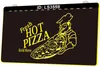 LS3559 Fresh Pizza Gravure 3D LED Light Sign Vente en gros au détail