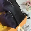 Zaino moda design di fascia alta borsa da viaggio con stampa classica borsa da esterno casual di grande capacità