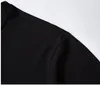 Camisetas masculinas 2022 Summer New Diamond Applique Round Black Black Slova curta Luxa luxuosa e luxuosos Conector de Hip Hop Clother Top M-5xl