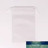 Atacado 50pcs Joyero Organizador Embalagem Colar / Lot 16x20cm Branco Jóias Gift Packaging cordão Non Woven Bag