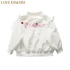 사랑 ddmm 여자 재킷 봄 새로운 어린이 착용 여자 패션 편지 수 놓은 포켓 지퍼 긴 소매 자켓 201126