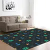 3D Chambre Tapis Football Garçons Jouer Tapis pour La Maison Salon Décor Cuisine Tapis Parent-enfant Jeux Football Plancher 220301